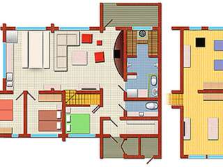 Дома для отпуска Holiday Home Kelokoto a Рука Дом для отпуска-21